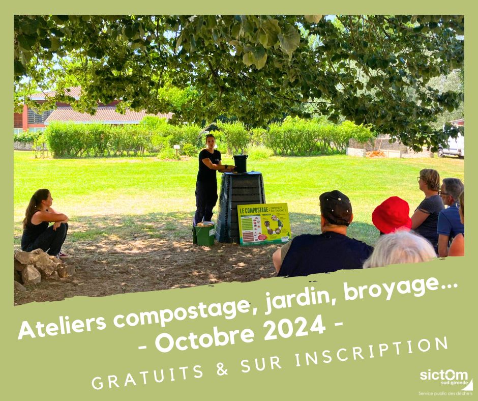 Agenda octobre : Ateliers gratuits