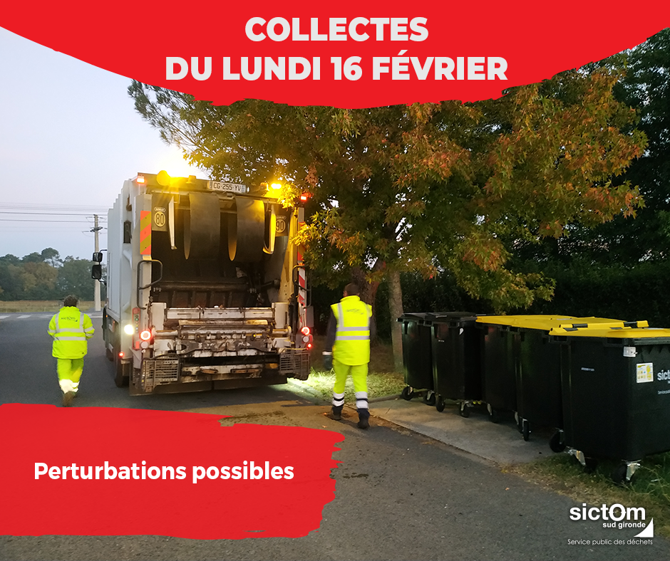Collectes du lundi 16 février