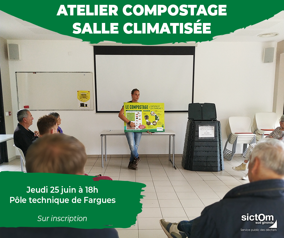 Pause fraîcheur : atelier compostage
