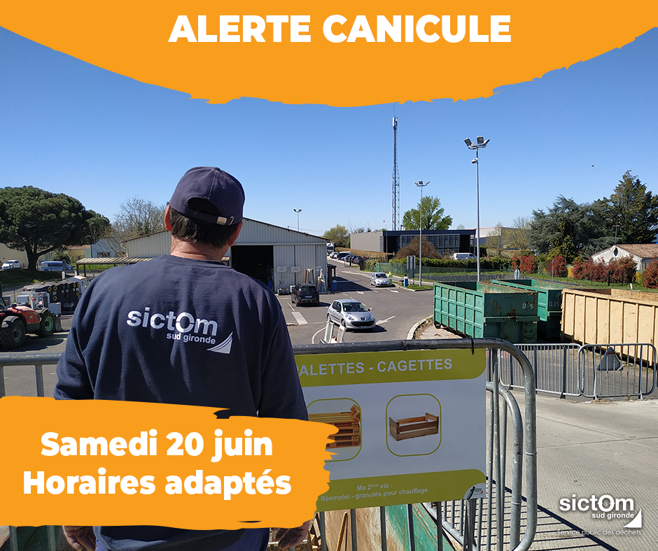Alerte canicule orange : horaires adaptés samedi 20 juin